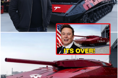 Elon Musk’s Mysterious Tesla Tank Stuns the US: A Glimpse Into the Future of Warfare!