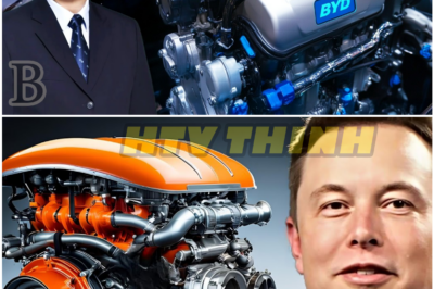 “Elon Musk Sounds the Alarm: BYD’s 2025 Hybrid Engine Could Cripple the Entire Electric Vehicle Revolution”