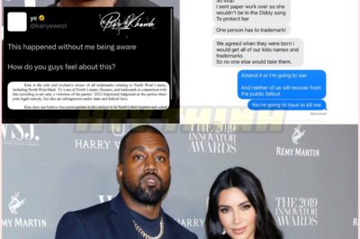Kanye West Threatens to “Go to War” with Kim Kardashian After Recently Learning That She Is the Sole Owner of the North West Trademark and Is Using It to Prevent North from Being Featured in a “Diddy Song”