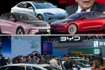 Tesla Faces Growing Competition as BYD’s Electric Vehicles and Battery Technology Gain Traction