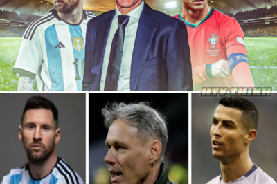 Marco van Basten Drops Bombshell: Messi and Ronaldo Aren’t Even in His Top Three Players of All Time