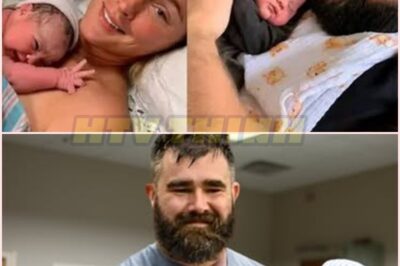 Breaking news: “I’m finally a BOY daddy!” NFL legend Jason Kelce tearfully reveals that he and his wife have welcomed their first son.