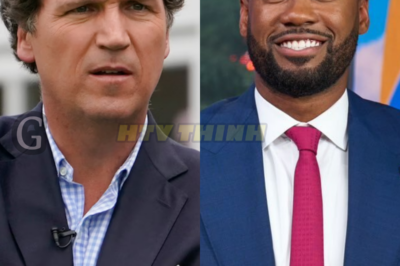 Lawrence Jones is named as Tucker Carlson’s next rotating replacement – as a rival channel pulls out all the stops to woo fired Fox News anchor and ‘will give him total programing control’