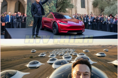 5 MINUTES AGO 🔴 Elon Musk unveils world’s first flying Tesla prototype. Super-cheap flight prices revealed!