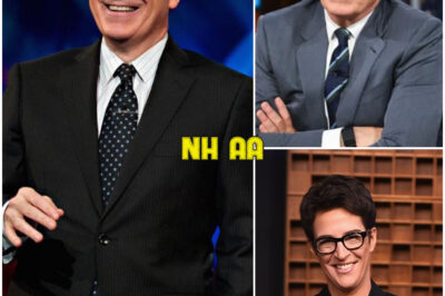 BREAKING BOMBSHELL: TV WORLD IN TURMOIL AS STEPHEN COLBERT AND RACHEL MADDOW LAUNCH RADICAL NEW SHOW AFTER LATE SHOW CANCELLATION—IS LATE-NIGHT TV ABOUT TO BE TURNED UPSIDE DOWN FOREVER?
