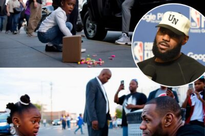 She Was Humiliated for Selling Candy – LeBron James Stops His Car and Does Something Incredible