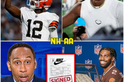 “I told them I’m not settling for anything less than legendary,” Shedeur Sanders declared moments after inking the biggest Nike deal in football history. His bold move has left NFL executives reeling, scrambling to understand how one rising star could rewrite the rules overnight. The record-breaking contract is sending shockwaves through locker rooms and boardrooms alike, changing the game for athletes everywhere. Find out how Shedeur’s fearless ambition and unprecedented partnership are shaking the very foundation of the NFL.