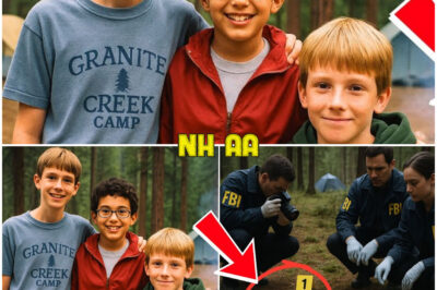 Three Boys Vanished From Camp in 2003 — FBI Discovery in 2023 Shocked Everyone