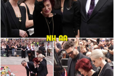 Sharon Osbourne and children view tributes as fans cheer Ozzy Osbourne