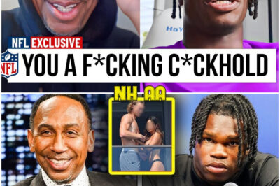 “Travis, with all that talent, are you sure your wife isn’t the real MVP in your life?” Stephen A. Smith sneered, igniting chaos on IG Live as he put Travis Hunter on blast. The confrontation took a wild turn, with Stephen A. throwing shade that left both Hunter and fans speechless. As accusations and sharp words flew, viewers were glued to their screens, desperate to see how Travis would respond under fire. Witness the explosive exchange that’s got everyone talking and social media in meltdown!