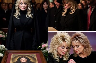 When Dolly Parton quietly showed up at Ozzy Osbourne’s private funeral, no one knew what was going to happen until she walked right up to Sharon Osbourne and took her hand. The two women sat in complete silence for several minutes, and Sharon was the first to break down, tears streaming down her face as she leaned into Dolly’s quiet strength. There was no fanfare, and no cameras. This wasn’t about musical legends, it was about a single moment of human connection that everyone there would remember forever