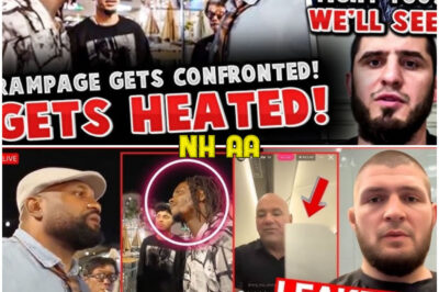 BREAKING: Fans Went TOO FAR…Rampage Jackson vs Fans JUST Got Out of CONTROL! Khabib Sparked CHAOS!