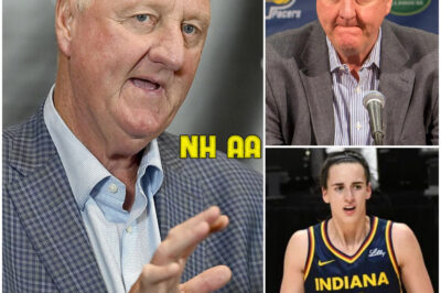 Larry Bird Shakes World After He Grabs Caitlin Clark’s Mic On Live TV… Just Watch Her Reaction