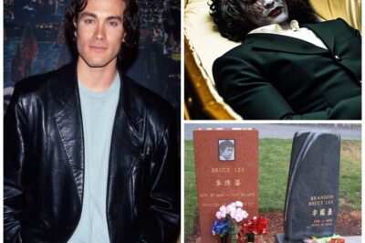 SHOCKING REVELATION: Brandon Lee’s Tomb Opened After 32 Years—What Investigators Discovered Will Change Hollywood Forever!