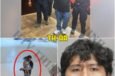 Surveillance video shows 26-year-old man grabbing toddler from mall play area before arrest for abduction
