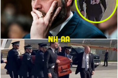 Powerful moment J.D. Vance carries Charlie Kirk’s coffin as mourning wife and family join him on final journey