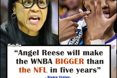 Dawn Staley says Angel Reese will make the “WNBA bigger than the NFL” With her charisma, timing, and power, Reese might just be the athlete who changes everything