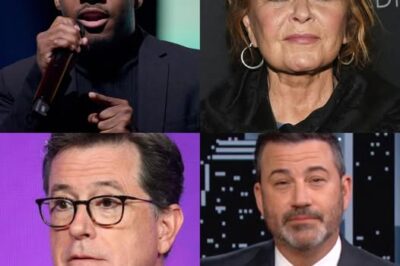 🚨 BREAKING: Roseanne Barr & Terrence K. Williams to Replace Jimmy Kimmel and Stephen Colbert? The Internet Can’t Stop Talking