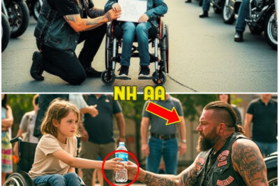 Disabled Girl Offers Water to a HELLS ANGEL — Days Later, 120 Bikers Lined Up at Her Home
