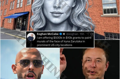 Elon Musk and Andrew Tate Each Donate $1 Million to Put Iryna Zarutska’s Murals Across America — A Cultural Phenomenon in the Making