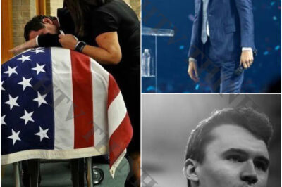 Charlie’s mother mourns over her son Charlie Kirk’s coffin. May she rest in peace.