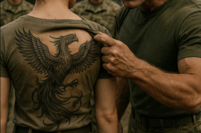 A soldier, mocked for her appearance — until a tattoo revealed a shocking secret 😱