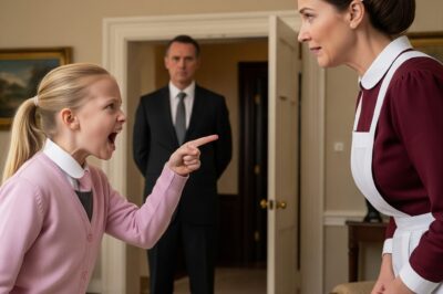 “He Fired Six Maids Because of His Daughter — Until the Seventh Did Something No One Expected…”