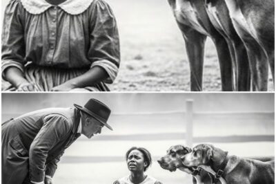 A young Black girl was dragged into the kennel to be humiliated, left before 10 hunting dogs — but…