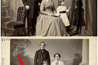 This 1858 Studio Portrait Looks Elegant Until You Notice The Shadow