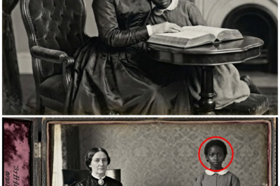 This 1853 Parlor Portrait Looks Affectionate Until You Notice The Open Bible