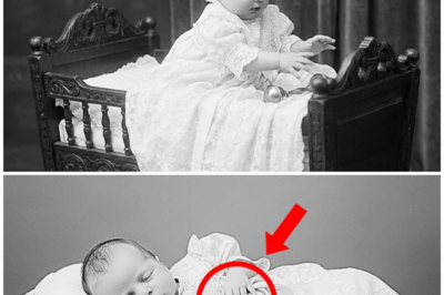 In This 1901 Studio Photograph, the Baby’s Peaceful Pose Hides a Mystery