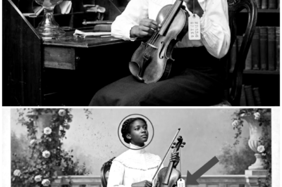 This 1906 Portrait of a Music Student Looks Elegant Until You Notice the Instrument Tag