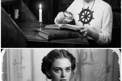 It was just a 1910 photo of a young woman—until a sinister symbol was noticed on her necklace