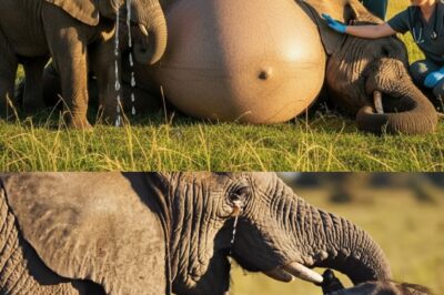 (VIDEO) Baby Elephant Cries for Help to Save His Mother – What Rescuers Did Next Will Melt Your Heart