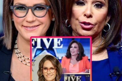 The studio lights didn’t flicker, but the room did—voices colliding, timing unraveling, and a routine segment snapping into something raw as Jessica Tarlov and Jeanine Pirro stopped playing nice, the air sharpening like glass while producers reached for controls that suddenly felt useless, and in the noise you could hear it: “Enough,” someone hissed, and for one breath the show teetered on the edge of not coming back.