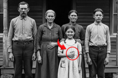 A Girl Smiles in 1895 — But Her Clenched Fist Holds a Hidden Truth