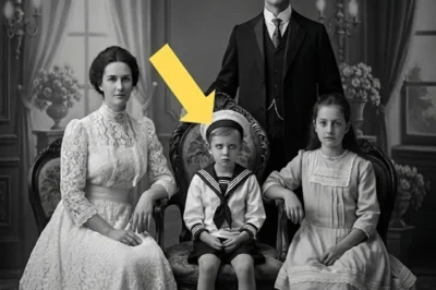 This 1903 Family Portrait Looks Normal… Until You See the Child’s Eyes