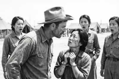 Cowboy Said Three Words to Japanese POW Woman — Seconds Later, Everyone Went Silent