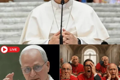 Pope Leo XIV Cancelled the Ceremony—Then Walked the Wrong Way, Down a Staircase Most People Don’t Know Exists, and the Vatican’s Calm Facade Started to Crack: witnesses describe faces going pale, protocols collapsing, and a sudden urgency to “authenticate” something before anyone asks questions.“You were never supposed to find that.” Twist: what seems like a spiritual interruption may actually be an institutional one—because the Church can handle doubt, but it struggles when the wrong secret surfaces at the wrong time 🕯️