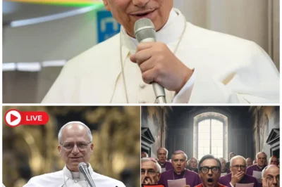 The Crowd Thought Pope Leo XIV Was Offering a Final Blessing—But His Last Move Looked Like a Quiet Challenge to the People Around Him: one extra pause, one unexpected step, one gesture that made senior faces tighten as if a private boundary had just been tested in public.“He’s not supposed to do that.” Here’s the twist: what reads as compassion could be a pressure move—because sometimes a leader uses vulnerability to expose who’s managing him, and who’s afraid of losing control of the image 🔥