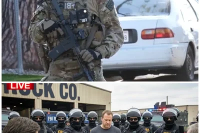 FBI STORMS America’s “3rd-Largest Trucking Giant” in Dawn RAID—89 Drivers Dragged Away as a $1.9 BILLION Trail Explodes Across State Lines… and a Military Link Whispers in the Dark: “They told us it was just freight… then the manifests started TALKING,” says a shaken insider, hinting at secret routes, coded loads, and a double life that turned loyal road warriors into pawns in a quiet war nobody saw coming—until the first door got kicked in and the radios went dead.😱📦🧾
