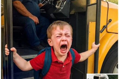 Boy Refused to Use School Bus, One Day Mom Had Enough and Secretly Followed Behind…
