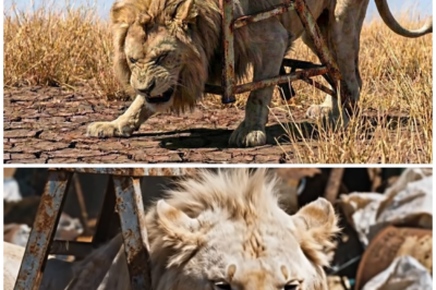 A Man Discovers a Lion Dying, Trapped in a Ladder for 2 Years.