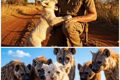 A White Baby Lion Begged a Man for Help.Then an Incredible Journey Began!