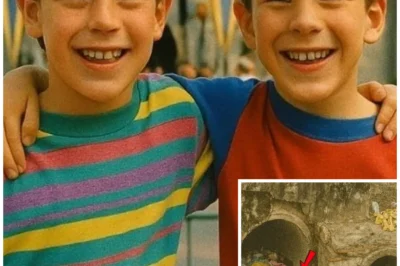 Twin Brothers Vanish at Disneyland in 1971 — 19 Years Later, Visitors Discover this in the Old Pipes