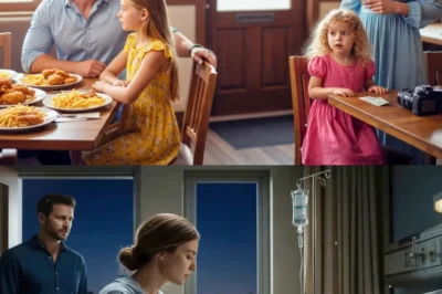 Poor Woman Tried to Leave Quietly — But Single Dad Saw Her Little Girl Staring at His Plate