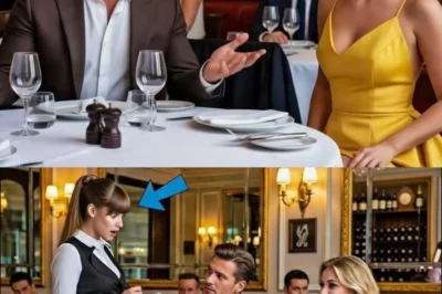 “The Waitress With a PhD Who Silenced a Billionaire”