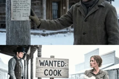 He Posted a Notice for a Ranch Cook — A Single Widow with Children Answered and Changed Everything..