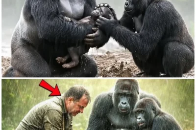 A Ranger Sees a Gorilla Crying Over Its Baby… What Happened Next Shocked Everyone
