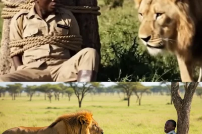 Lion Finds Ranger Tied in the Savannah, The Ending Will Leave You Speechless!